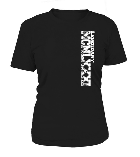 Birthday gift legandary vintage 1981 Women's T-Shirt