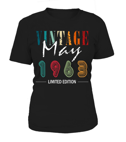 May 1963 vintage birthday gift Women's T-Shirt