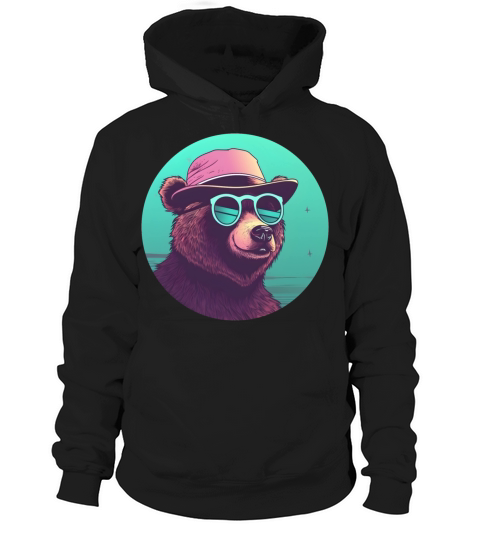 80s 90s Vintage Bear Style Hoodie Unisex