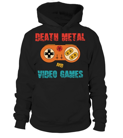 Death Mental And Video Games Retro Apparel Hoodie Unisex