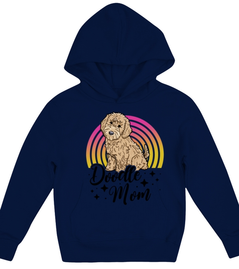 Womens Doodle Mom Labradoodle Goldendoodle Kids Hoodie