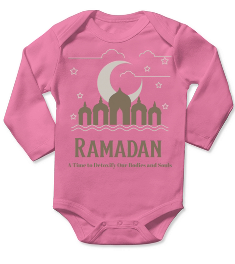 Ramadan Long Sleeve Baby One-Piece