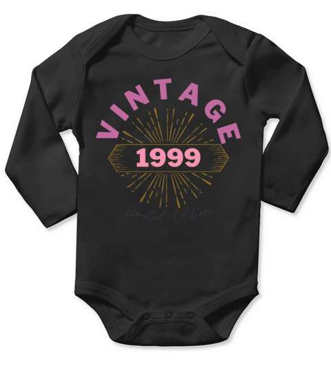 Vintage 1999 Limited Edition Long Sleeve Baby One-Piece
