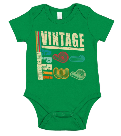 Anniversary 30 years - vintage - April 1993 Short Sleeve Baby One-Piece