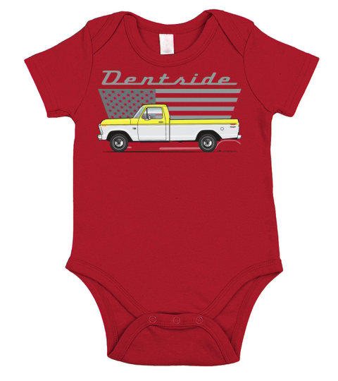 Dentside Tampico Yellow Short Sleeve Baby One-Piece