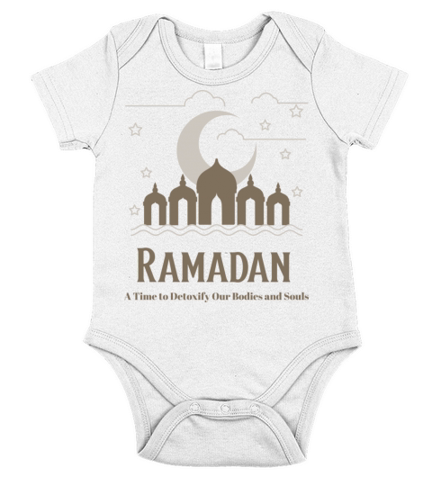 Ramadan Short Sleeve Baby One-Piece