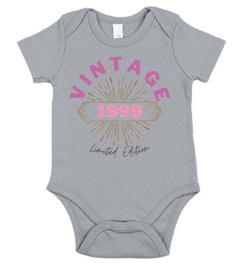 Vintage 1999 Limited Edition Short Sleeve Baby One-Piece