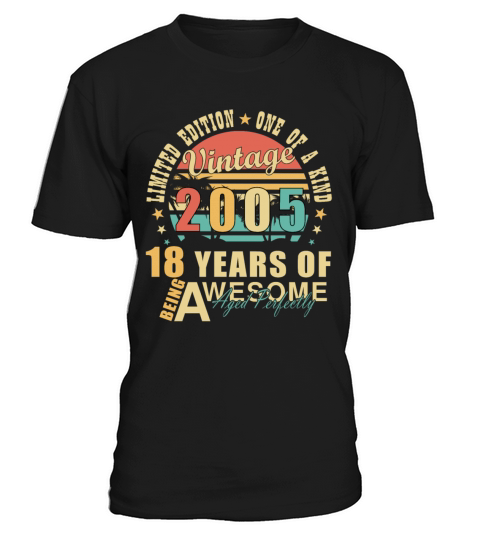 18 years - birthday 2005 T-Shirt Unisex