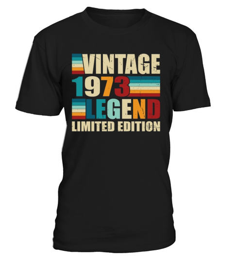 50th birthday vintage 1973 born in 1973 T-Shirt Unisex