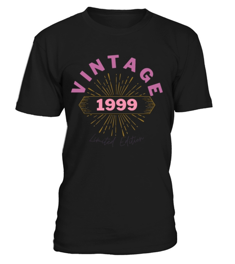 Vintage 1999 Limited Edition T-Shirt Unisex