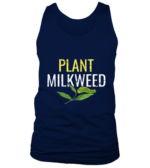 Plant Milkweed Butterfly Lepidopterist Tank Top Unisex