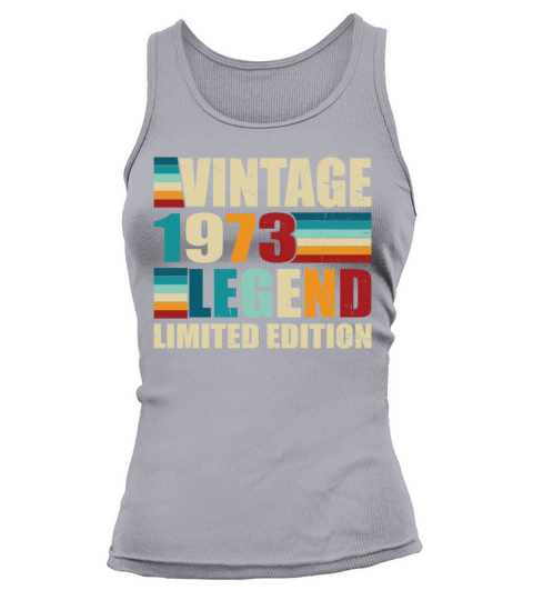 50th birthday vintage 1973 born in 1973 Tank top Woman
