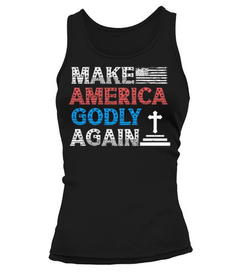 Make America Godly Again Christianity Symbol Tank top Woman