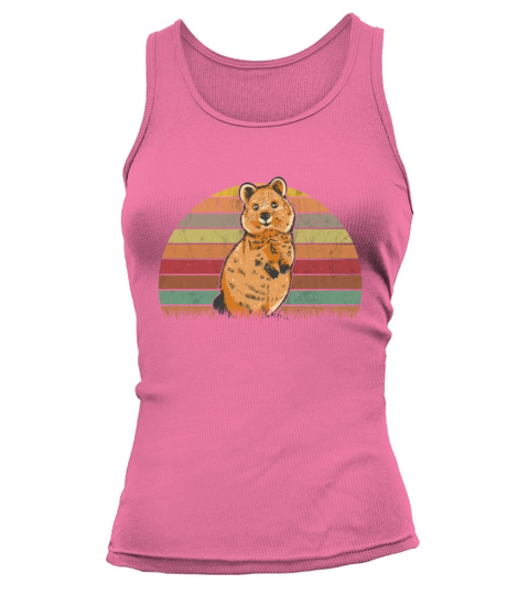 Quokka Vintage Short-tailed Kangaroo Retro Tank top Woman