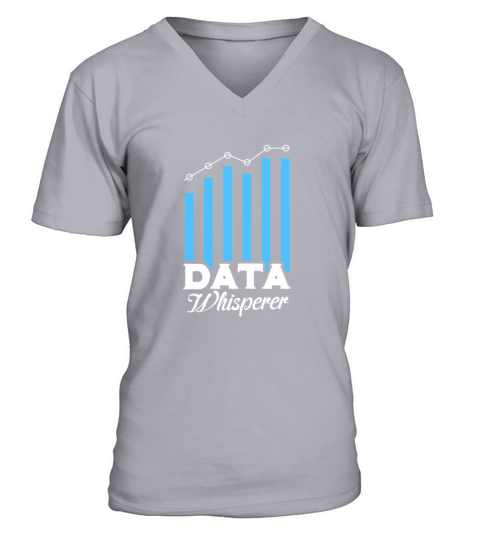 Data Whisperer V-Neck T-shirt