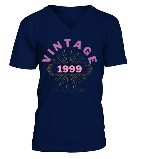 Vintage 1999 Limited Edition V-Neck T-shirt