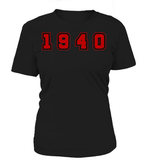 1940 Year Number Women's T-Shirt