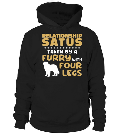 Relationship Status Fur Dog Pet Funny Dating Hoodie Unisex