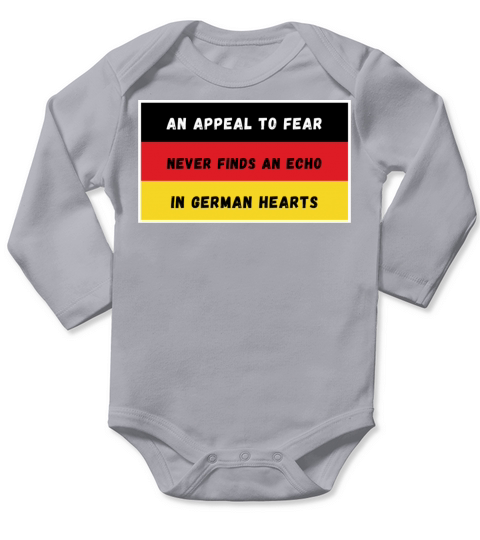 Vintage Germany Gift Quote Deutschland Men women Long Sleeve Baby One-Piece