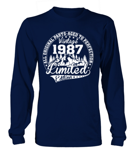 1987 Long sleeved Unisex