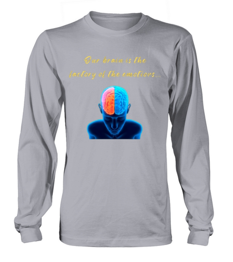 brain quotes Long sleeved Unisex
