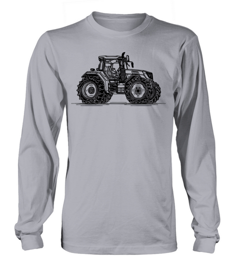 Passion Farm Tractor For Farmers Long sleeved Unisex