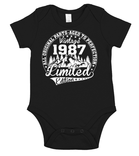 1987 Short Sleeve Baby One-Piece