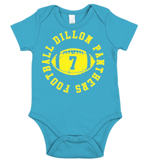 Dillon panthers Friday Night Lights Short Sleeve Baby One-Piece