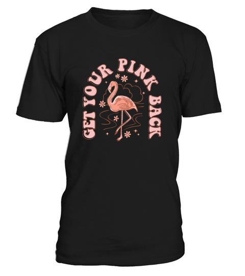 Get your Pink Back Vintage Flamingo T-Shirt Unisex