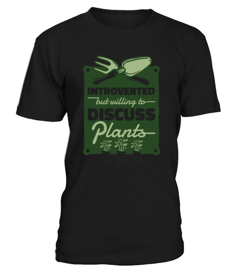 Introverted But Willing To Discuss Plants Ideas T-Shirt Unisex