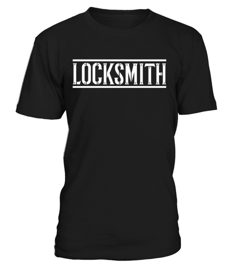Professional Locksmith Lock Picking Locksmithing T-Shirt Unisex