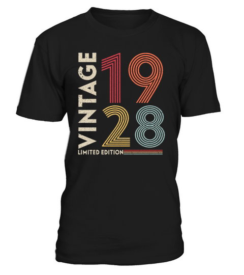 retro vintage birthday 1928 T-Shirt Unisex