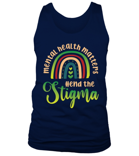 Mental Health Matters Fight The Stigma Tank Top Unisex