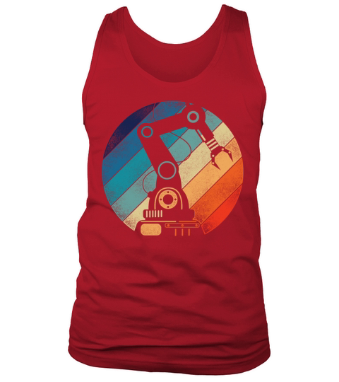 Robot Robotics Engineer Retro Tank Top Unisex
