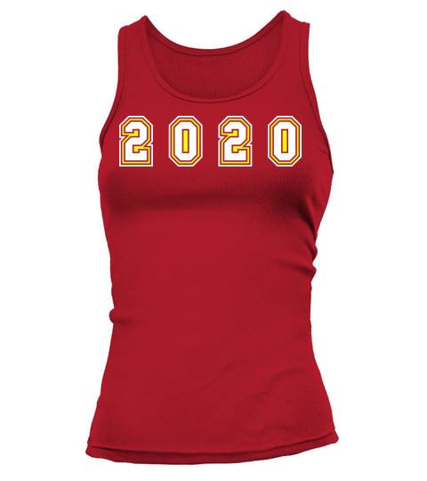 2020 Year Number Tank top Woman