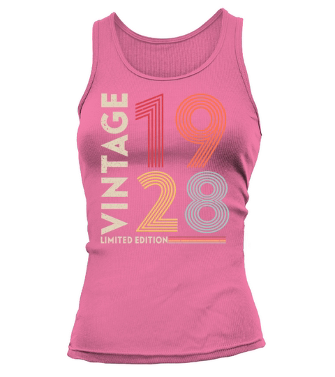 retro vintage birthday 1928 Tank top Woman
