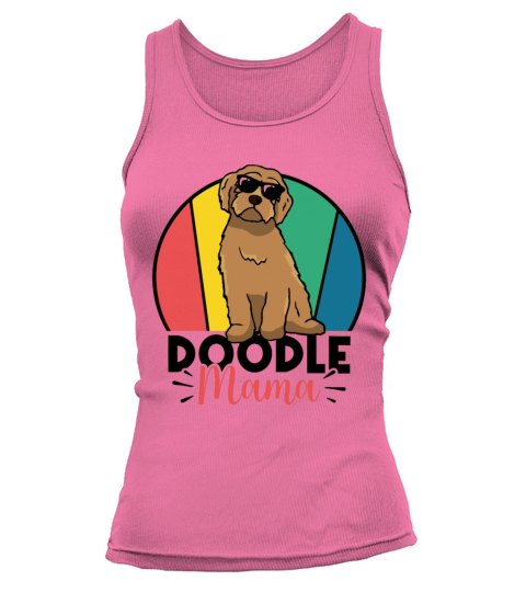 Womens Doodle Mama Labradoodle Goldendoodle Tank top Woman