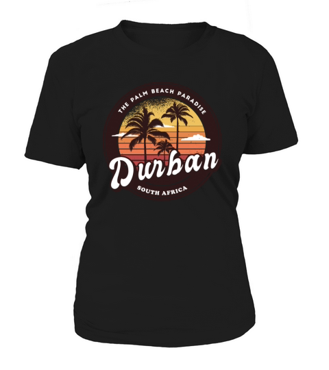 Durban South Africa palm design Women's T-Shirt