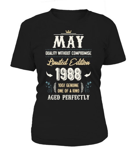 May 1988 Vintage Birthday Present Women's T-Shirt