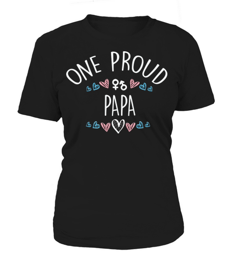 One Pround Papa Trans Pride Women's T-Shirt