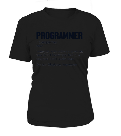 Programmer Definition Engineer Full Stack Women's T-Shirt