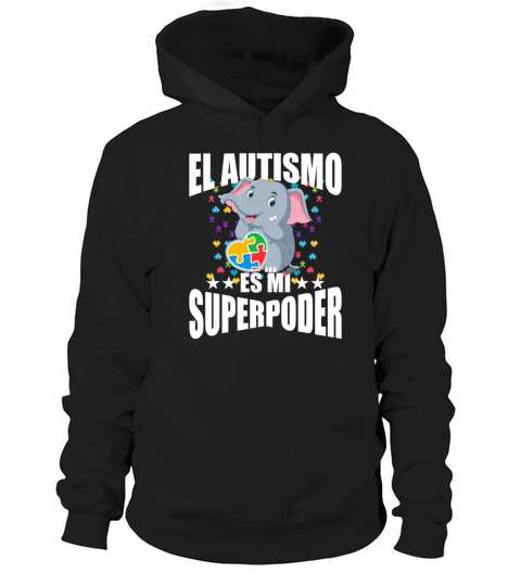 El autismo es mi superpoder Hoodie Unisex