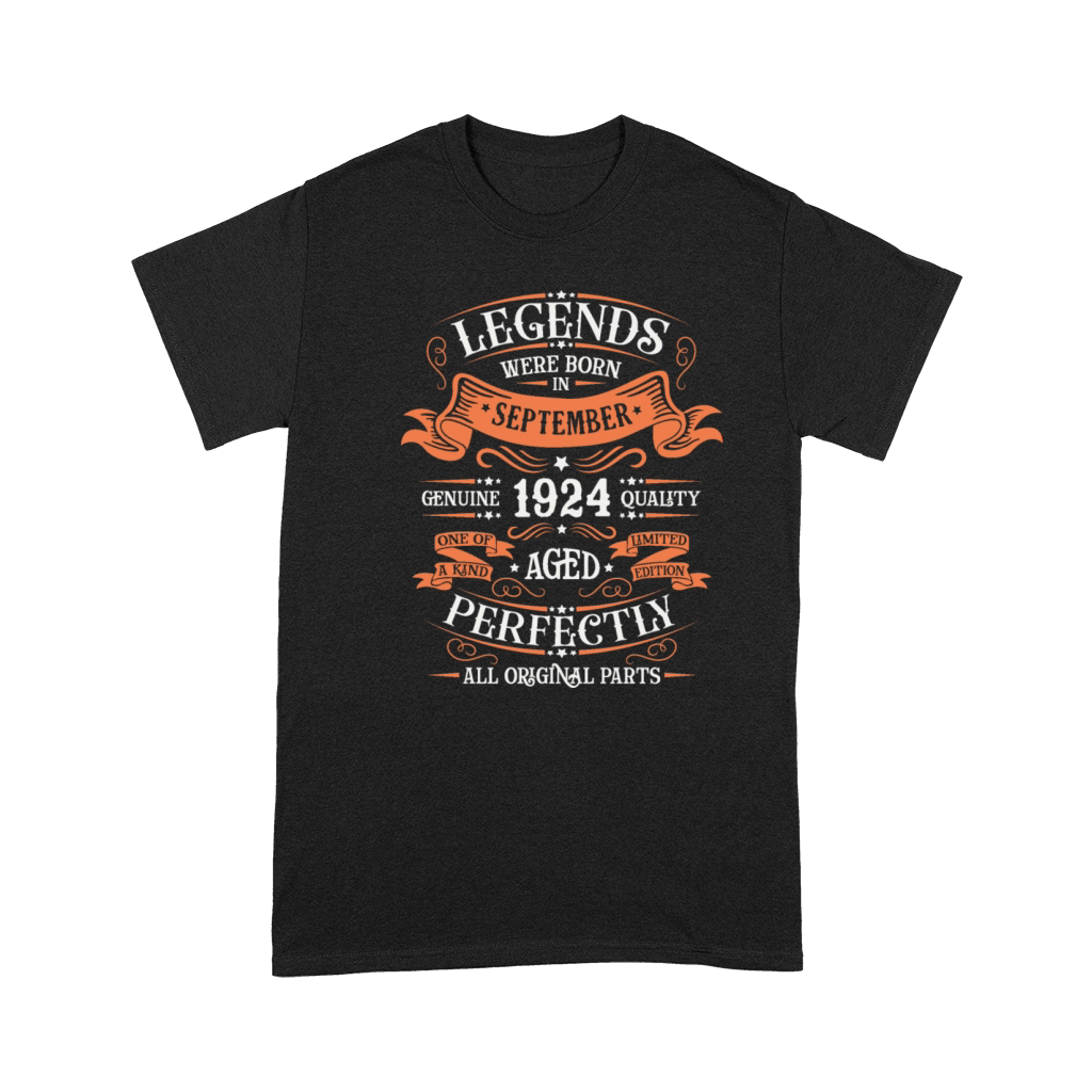 Birthday September 1924 Limited Edition Vintage Premium T-shirt
