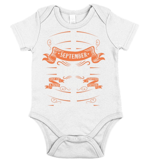 Birthday September 1924 Limited Edition Vintage Short Sleeve Baby One-Piece