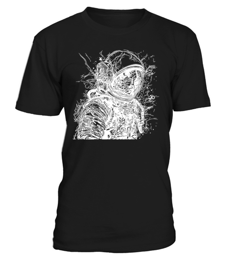 Vintager Astronaut With Helmet T-Shirt Unisex