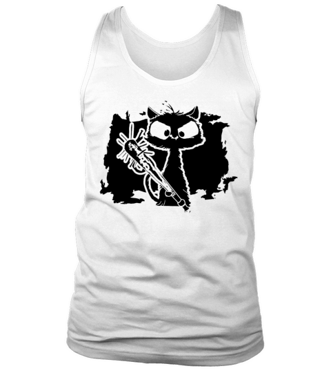 Halloween Retro Cat Vintage Cat Tank Top Unisex