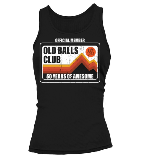 Men s Funny 50th Birthday Old Balls Club 50 Tank top Woman
