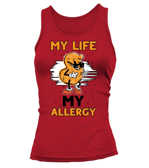 My Life My Allergy Peanut Allergic Tank top Woman