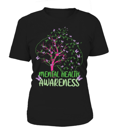Mental Health Awareness Month May Green Women's T-Shirt