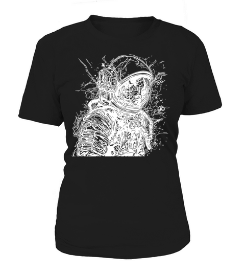 Vintager Astronaut With Helmet Women's T-Shirt